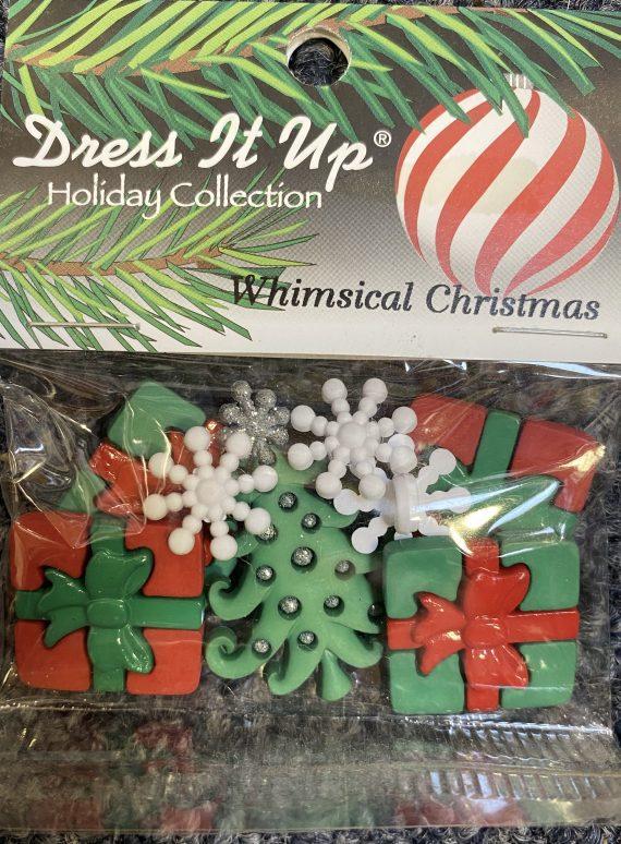 slim fit dress slacks Dress It Up Creative Button Collection, Christmas Princesses main image 1