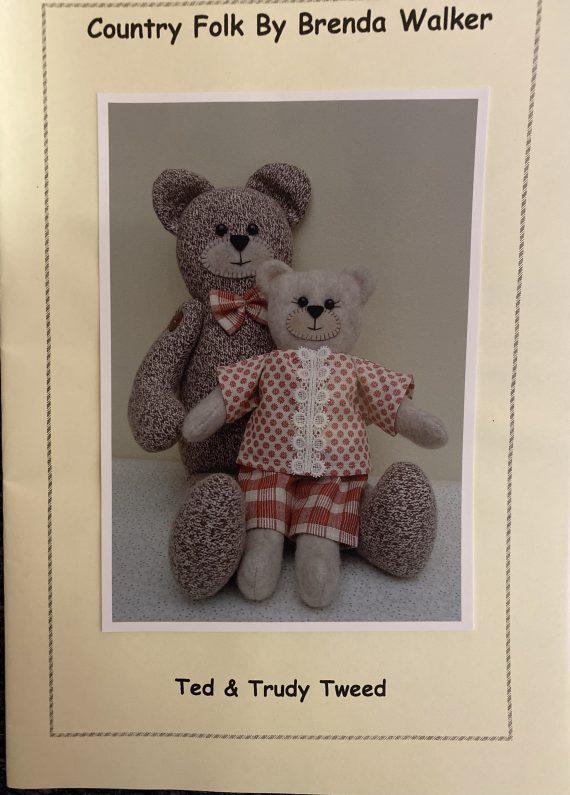 Ted And Trudy Tweed Pattern By Brenda Walker