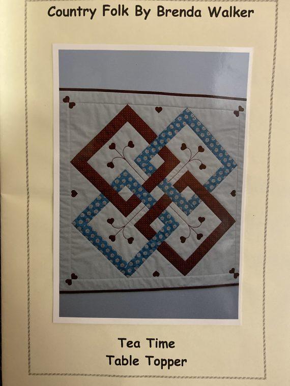 Tea Time Table Topper Pattern By Brenda Walker