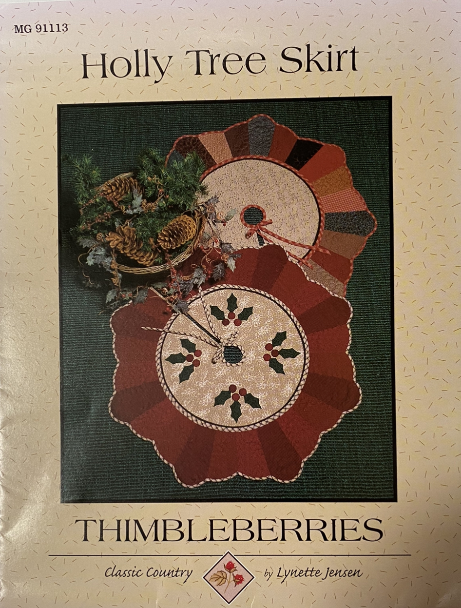 Holly Tree Skirt Pattern MG91113 Thimbleberries