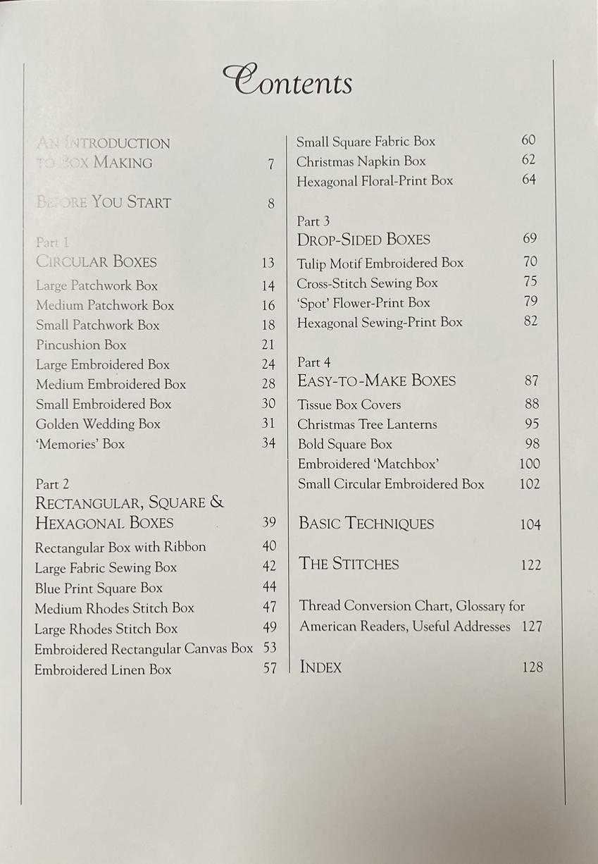 Hand-Stitched Boxes Book By Meg Evans - Image 2