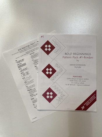 Bold Beginnings Pattern Pack #1 borders by Keryn Emmerson