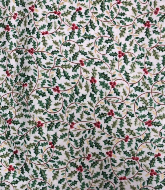 1792 Traditional Metallic Holly From Makower UK