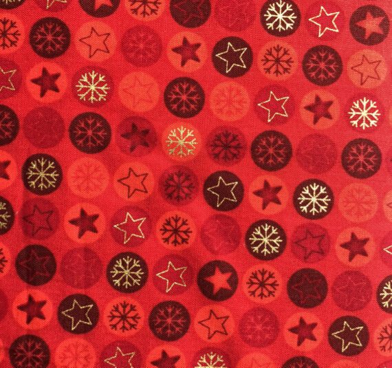 937/R  Novelty Tonal Bauble From Makower UK