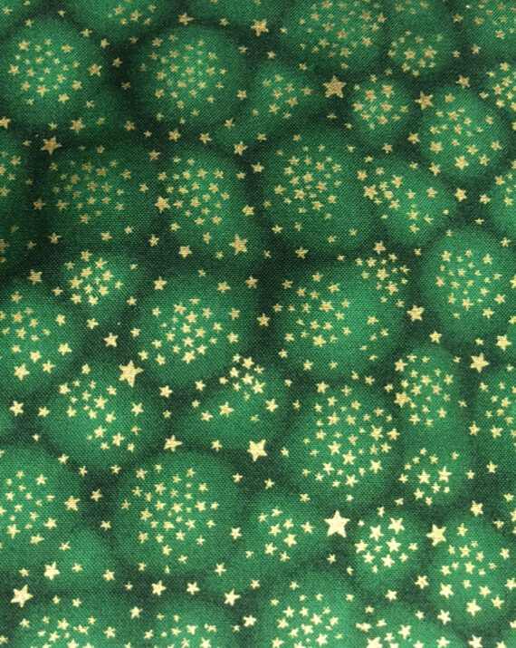 540/G Christmas star Co-ordinate From Makower UK