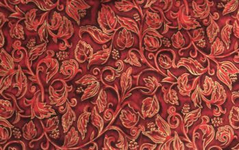 886 Leaf Scroll From Makower UK