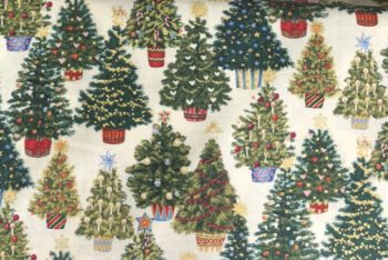 883/Q Vintage Christmas Trees From Makower UK