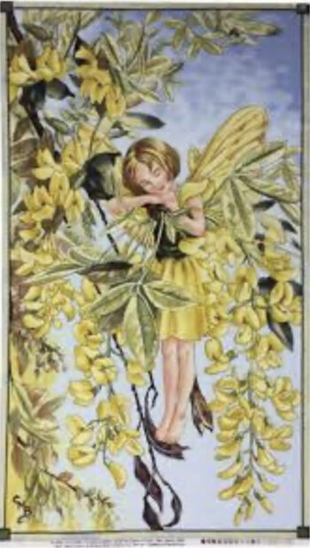 3932  Flower Fairies - Sunshine Panel From Micheal Miller