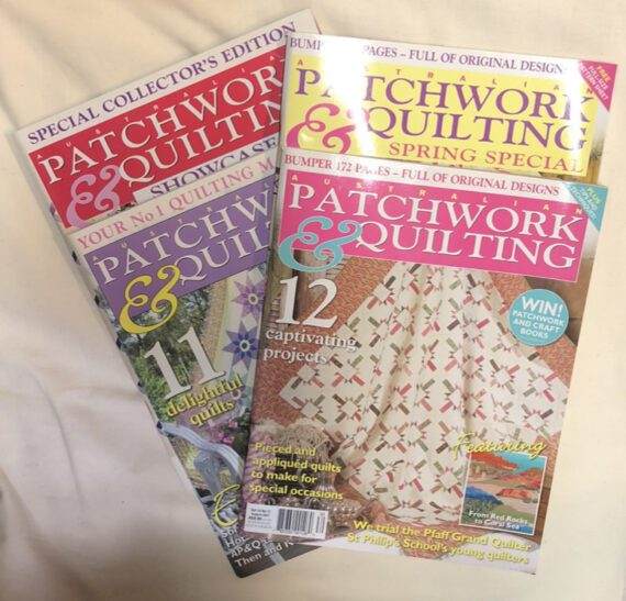 Australian Patchwork & Quilting Magazine Bundle 1 | The Log Cabin ...