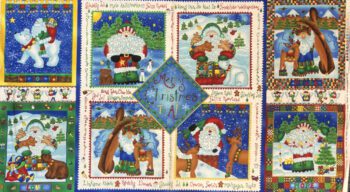 30014/26 - Santa Company Panel By Cheri L.Strole For Moda