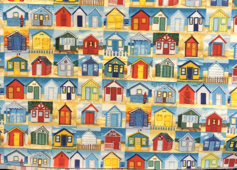 964 Sea Beach Huts For Makower Uk