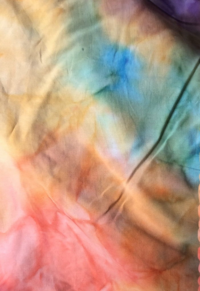 B32 -Mottled Batik Effect Cotton Fabric