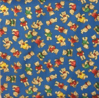 F496 One Two Three ABC Designed by Fabric Freedom - Blue