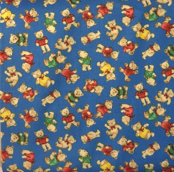 F496 One Two Three ABC Designed by Fabric Freedom – Blue