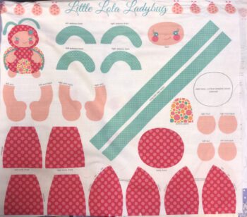 P3491 Little Lola Ladybug For Riley Blake Designs Pink