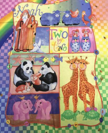 3401/02 Noah's Ark Panel By Michelle Palmer For Ebor