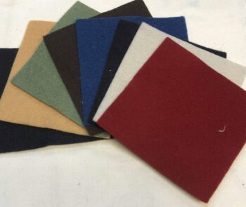 100% wool felt - 5" squares x 8 bundle