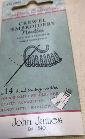 John James crewel Embroidery Needles JJCC003