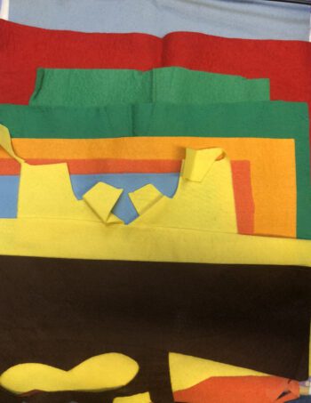 Wool & Craft felt scrap bag 110g