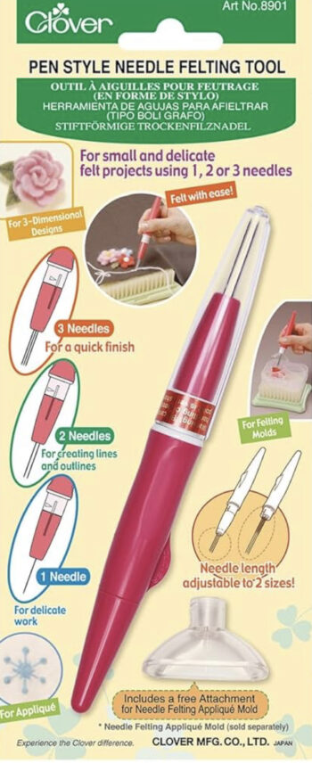 Clover  Pen Style  Needle felting Tool  - Art No.8901
