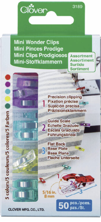 Clover Mini wonder Clips 50 pcs #3189