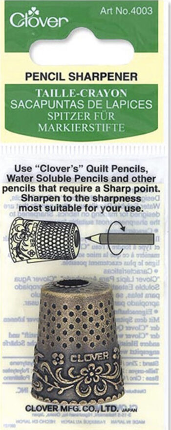 Clover Pencil Sharpener #4003