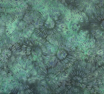 Makower Batik  - Green/Blue