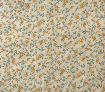 1131103 #19 Yellow rose scrolls For Ambo Fabrics