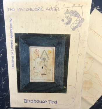 Birdhouse Ted Stitchery by Lynette Anderson
