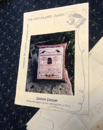 Saltbox Sampler Stitchery by Lynette Anderson