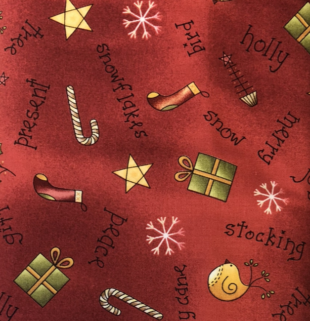 26558/Red - All things Christmas By Gail Pan For Red Rooster Fabrics