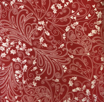 CX5477-Red Paisley Wings By Micheal Miller