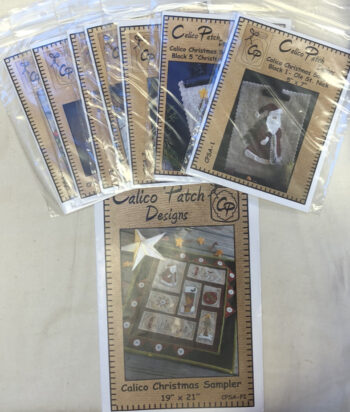 CPSA-Fl Calico Christmas Sampler Pattern By Calico Patch Designs