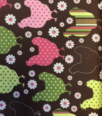 11952 Chick Chick By Nancy Mims for Robert Kaufman