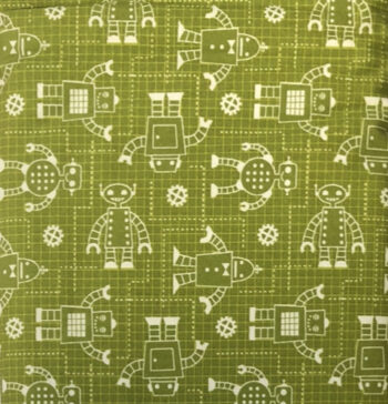 11533/green-Robot Factory By Caleb Gray For Robert Kaufman
