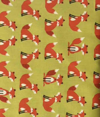1519/G Forest Friends Foxes By The Henley Studios For Makower